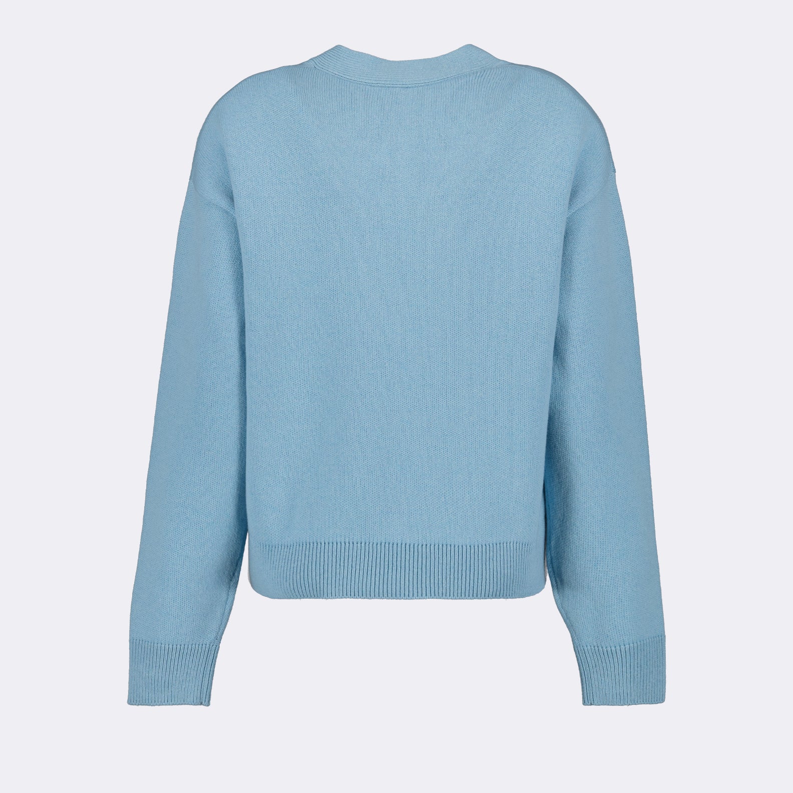 Knitwear Wool cardigan Versace Blue Women