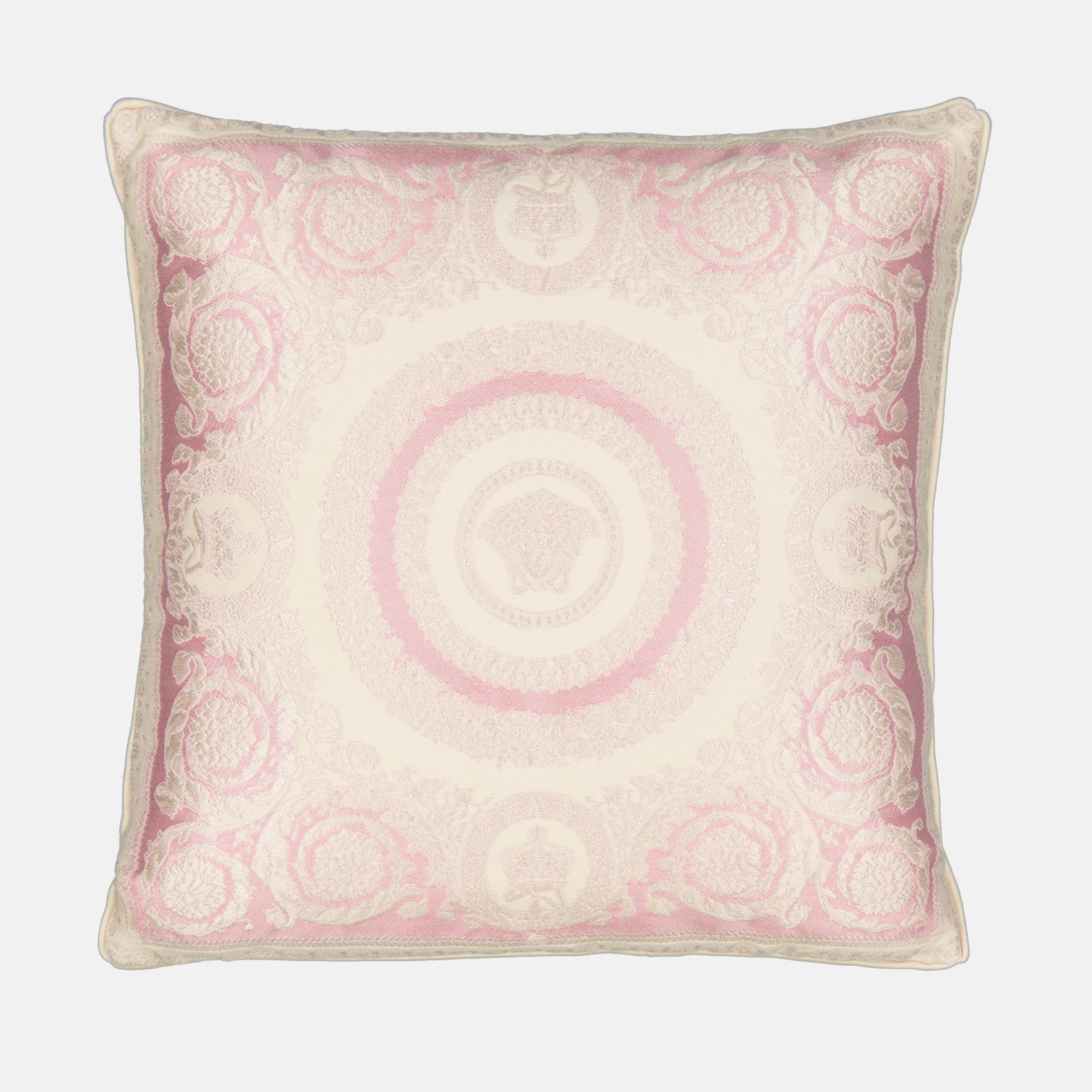 Lifestyle Flower Crest Cushion Versace Pink Unisex