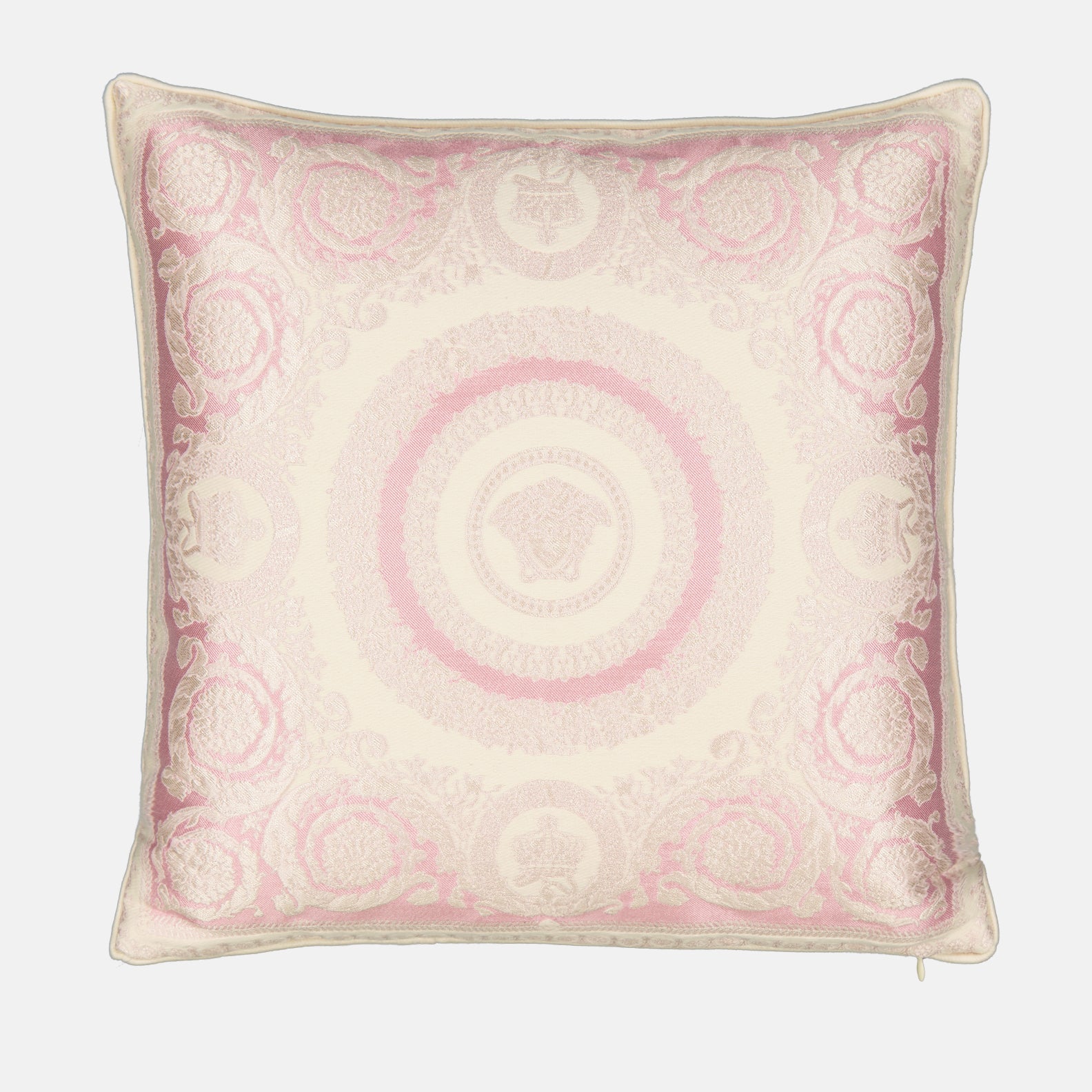 Lifestyle Flower Crest Cushion Versace Pink Unisex