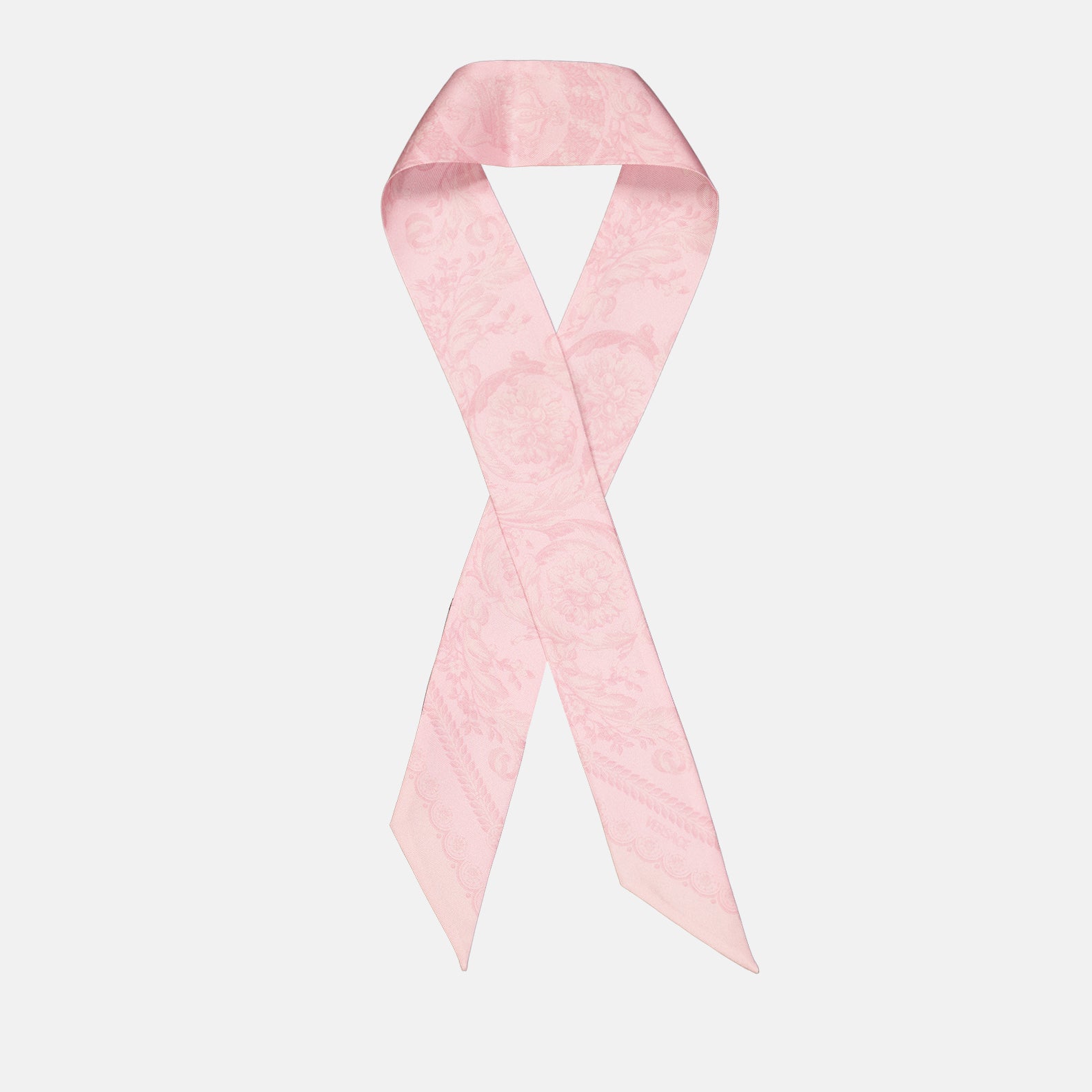 Scarves and gloves Barocco headband Versace Pink Women