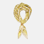 Schals und handschuhe Foulard Barocco Versace Gelb Unisex
