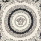 Lifestyle Flower Crest Cushion Versace Gray Unisex