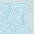 Scarves and gloves Barocco silk scarf Versace Blue Unisex