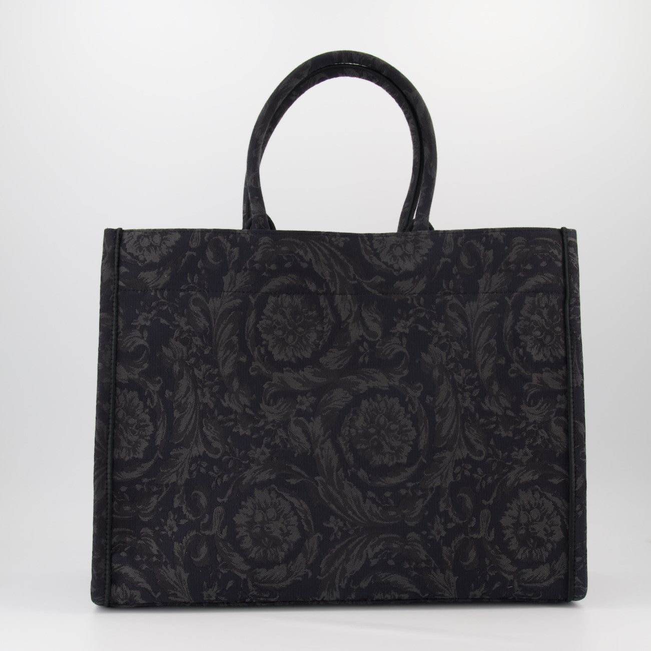 Tote bags Athena Barocco tote bag Versace Black Unisex