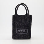 Borse tote Sac seau Athena Barocco Versace Nero Unisex