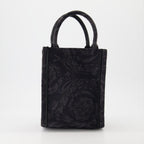 Borse tote Sac seau Athena Barocco Versace Nero Unisex