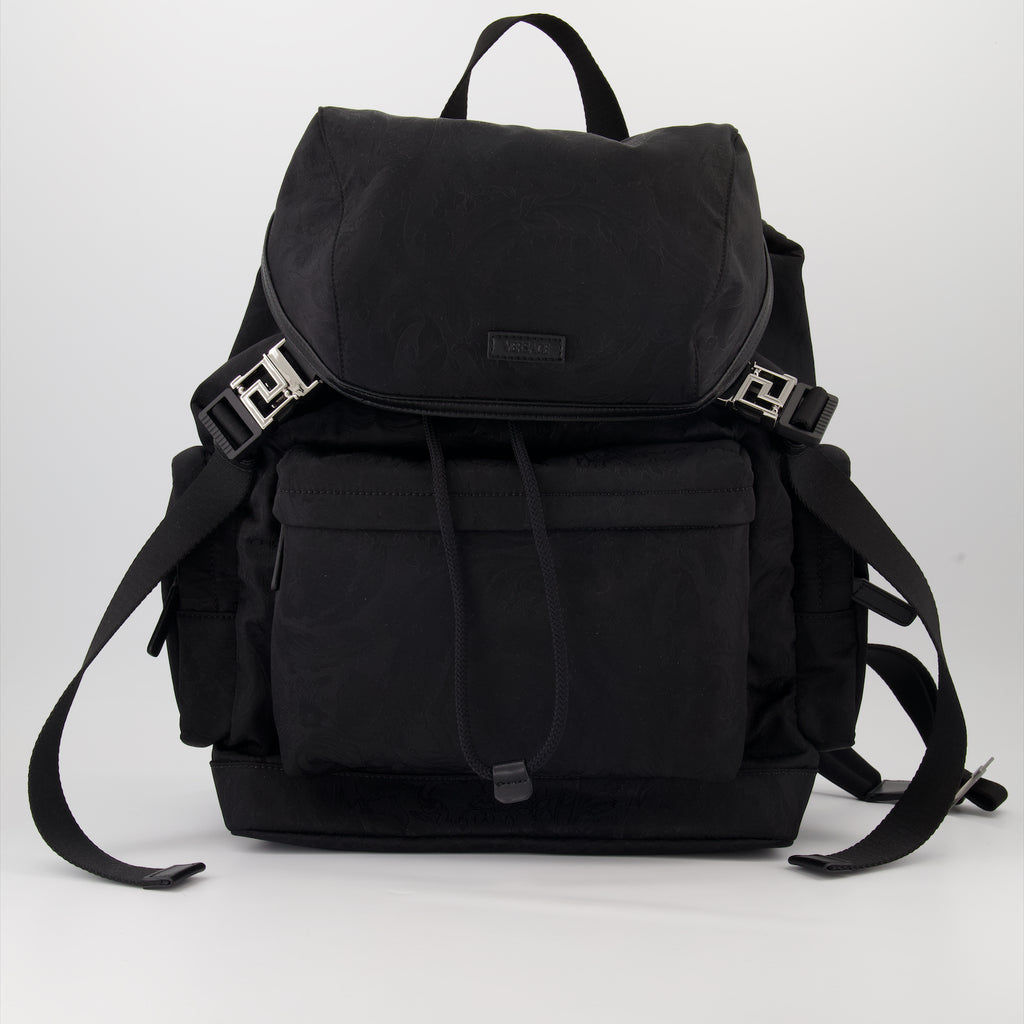 Sacs à dos Sac à dos Barocco Neo Versace Noir Homme