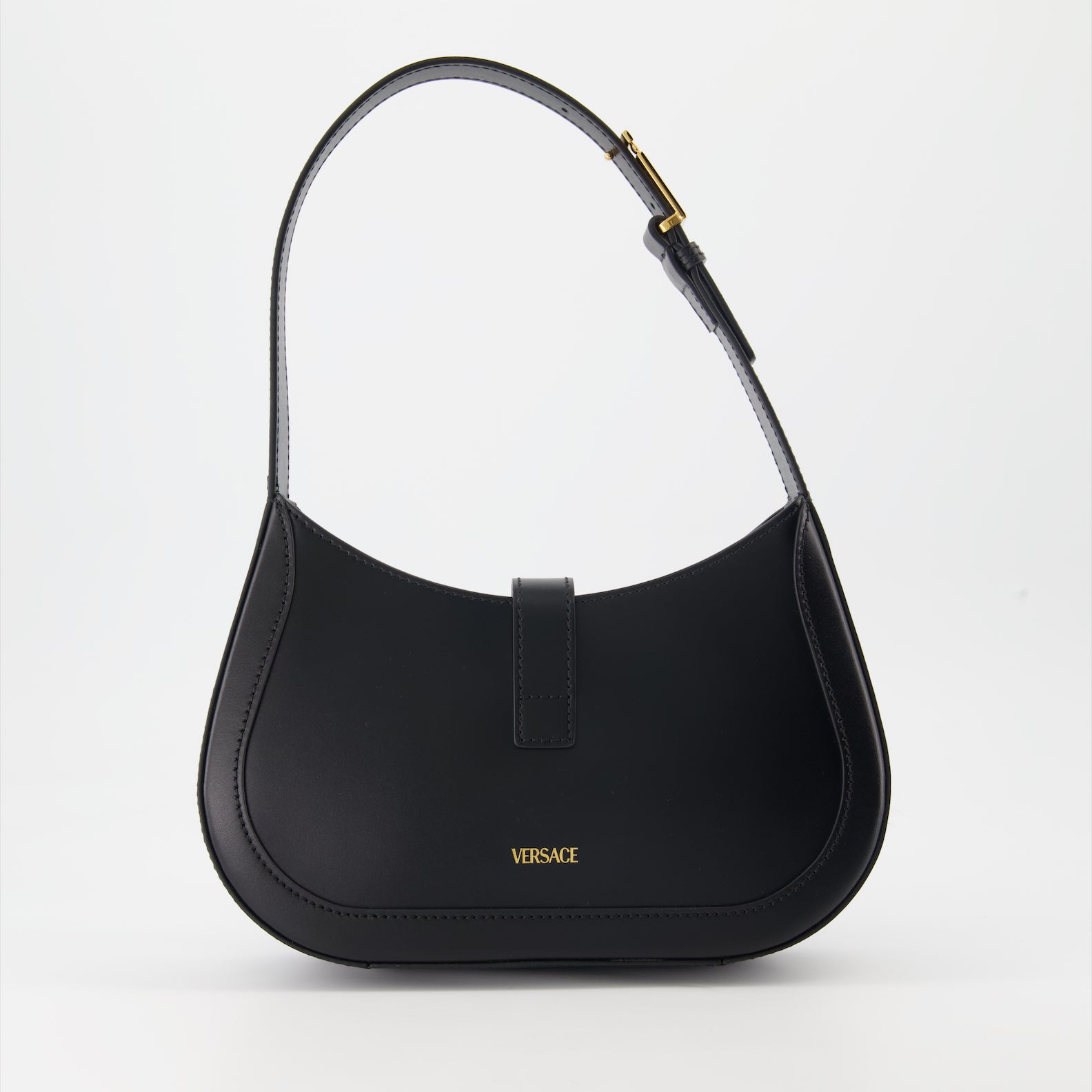 Borse a mano e a spalla Sac Hobo Greca Goddess Versace Nero Femme