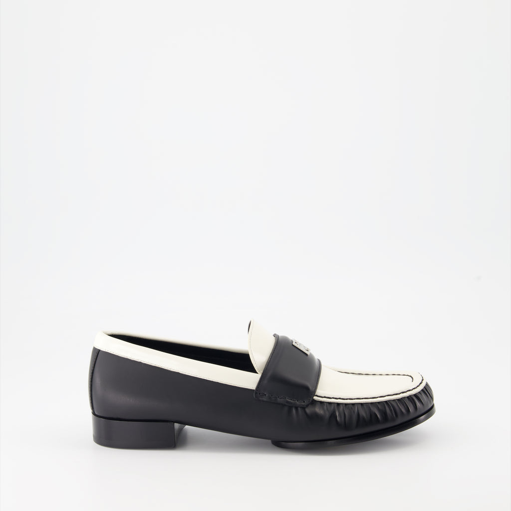 Mocassins Mocassins 4G en cuir Givenchy Noir Femme