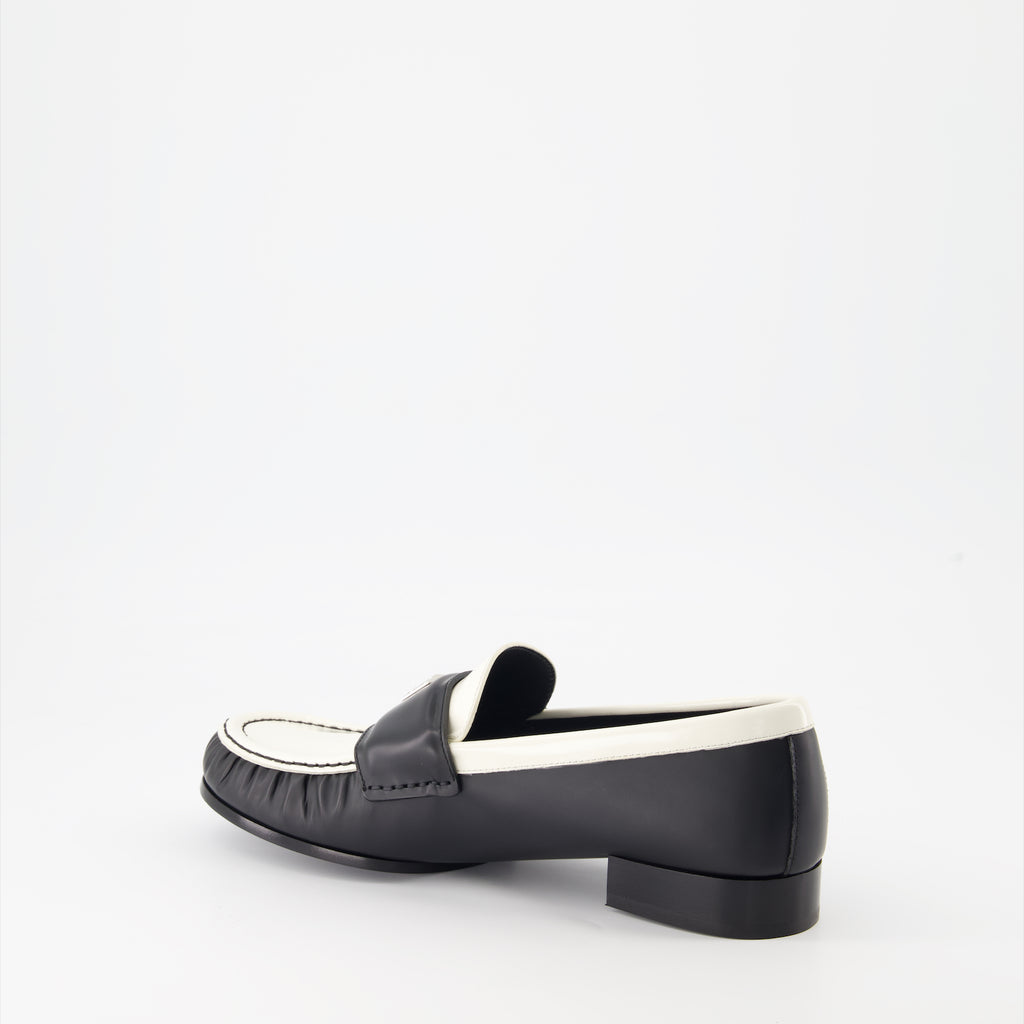 Mocassins Mocassins 4G en cuir Givenchy Noir Femme
