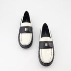 Mocassins Mocassins 4G en cuir Givenchy Noir Femme