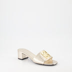 Chaussures ouvertes Mules 4G Givenchy Doré Femme