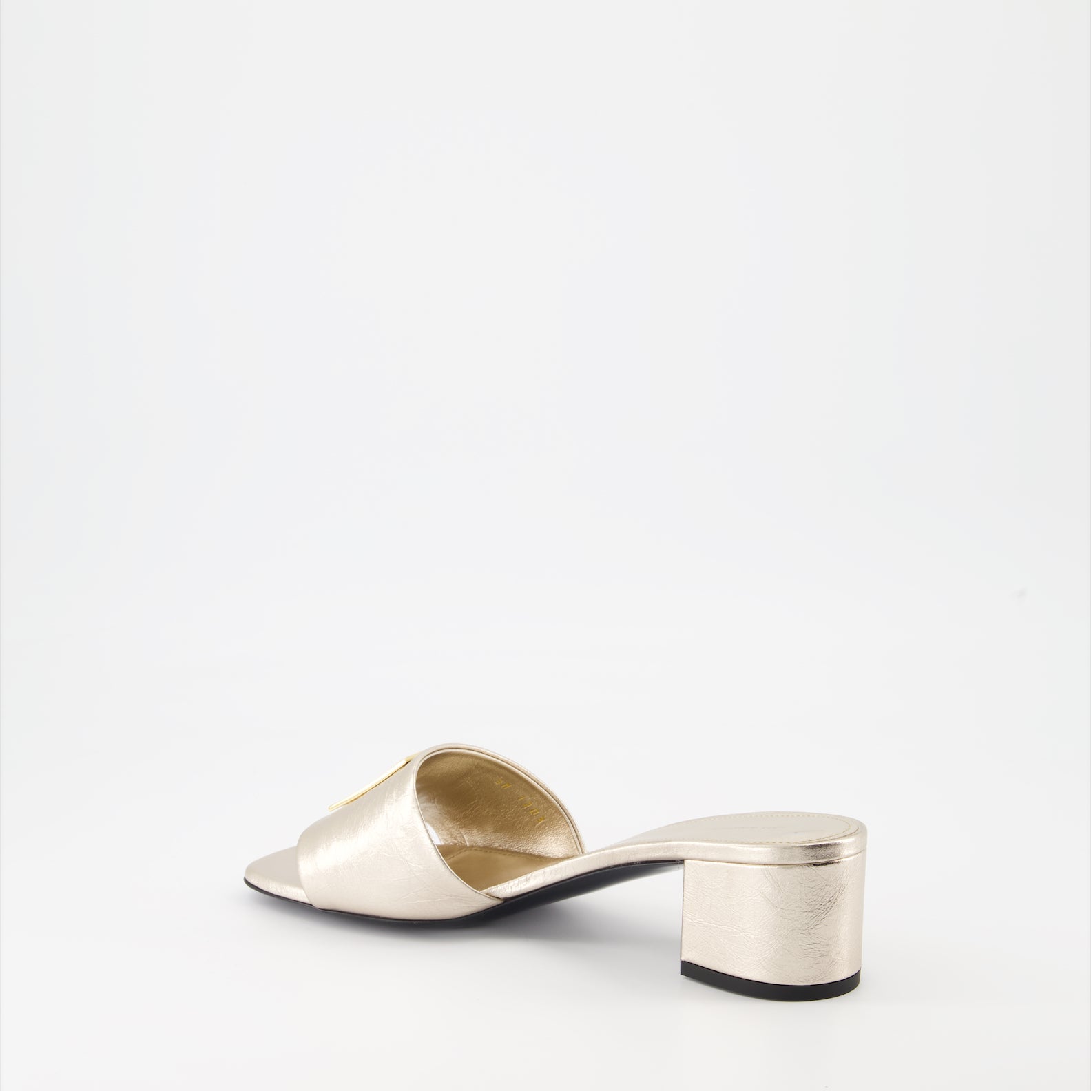 Chaussures ouvertes Mules 4G Givenchy Doré Femme