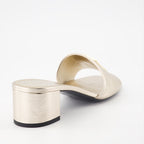 Chaussures ouvertes Mules 4G Givenchy Doré Femme