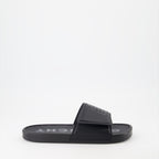 Open shoes Velcro slides Givenchy Black Man