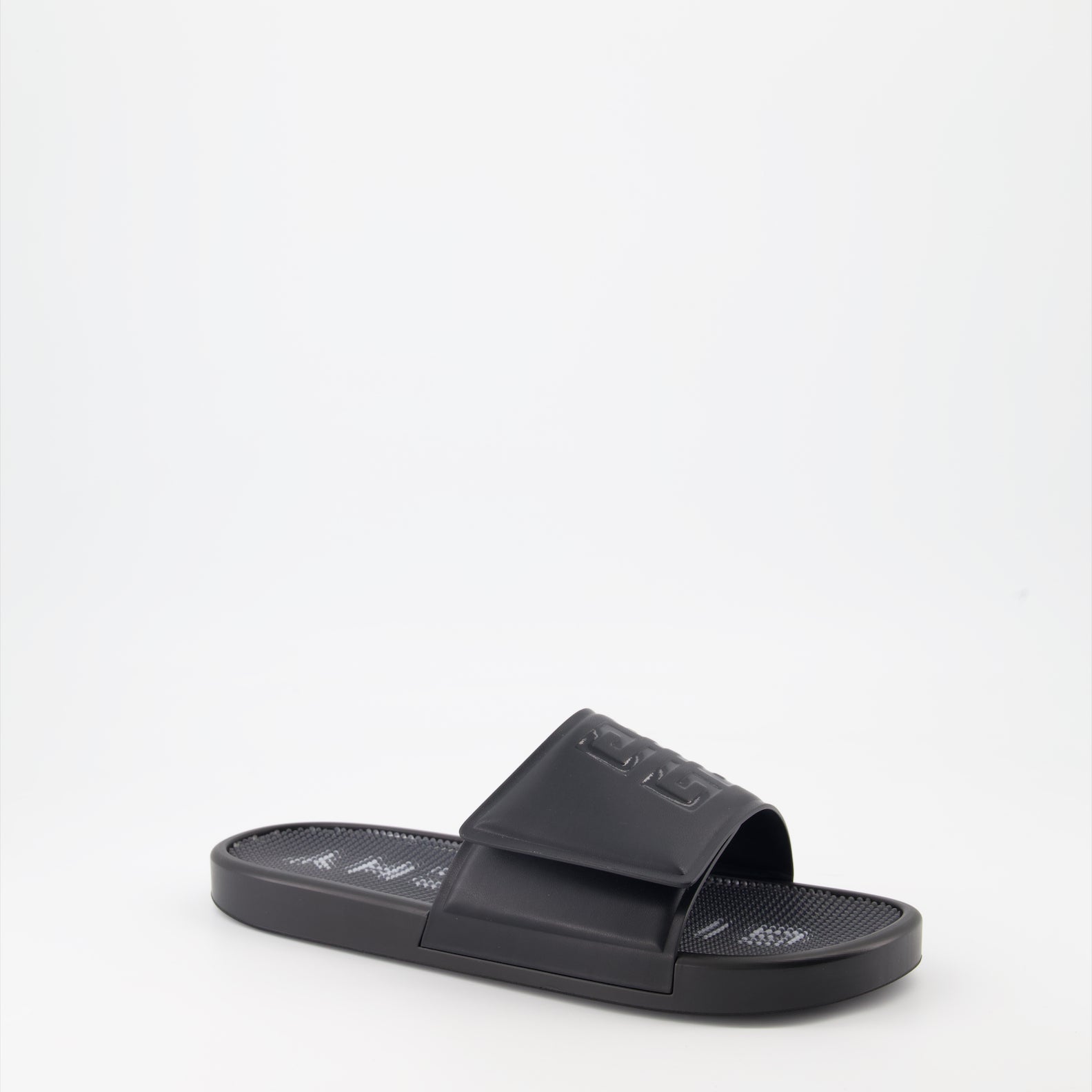 Open shoes Velcro slides Givenchy Black Man