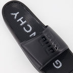 Open shoes Velcro slides Givenchy Black Man