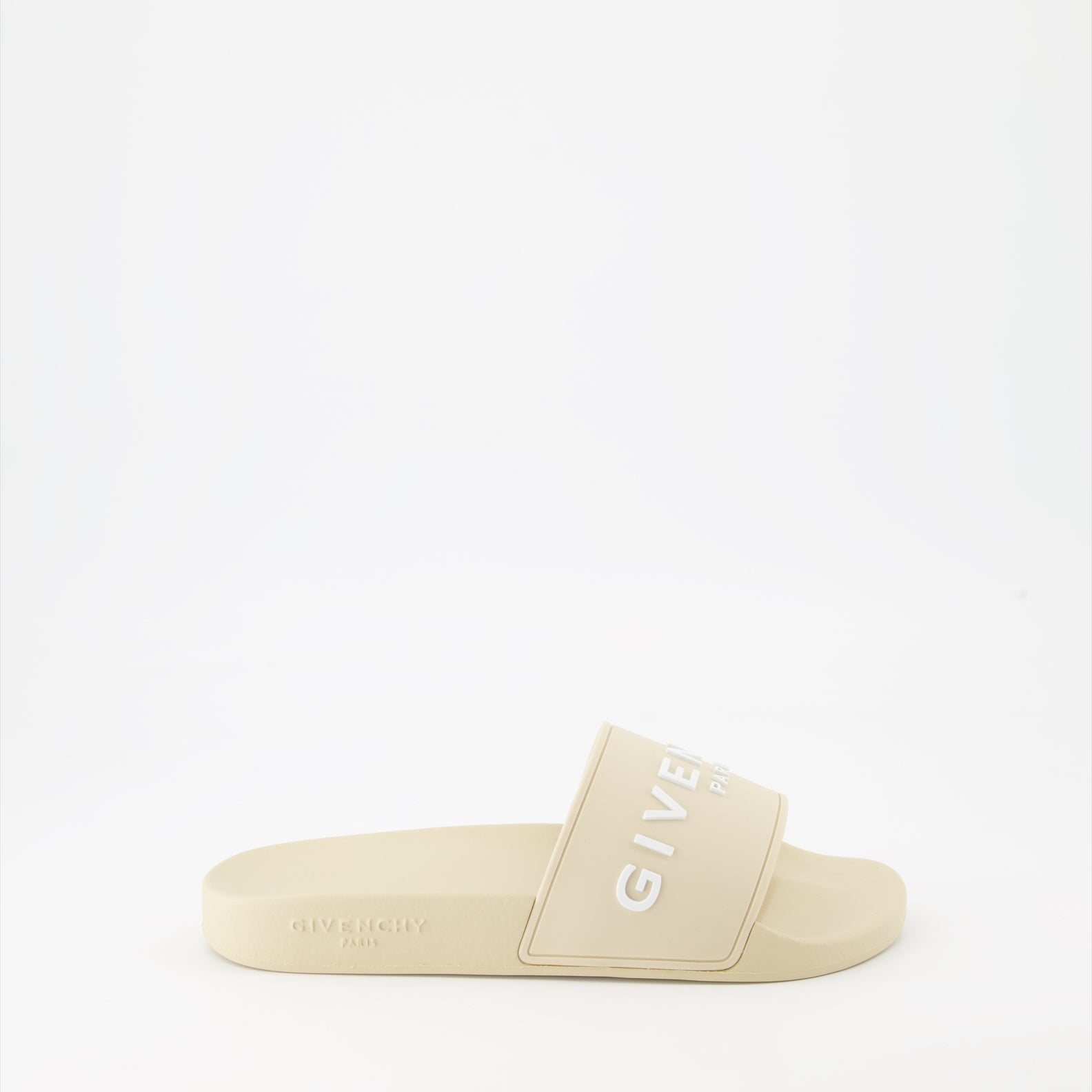 Scarpe aperte Claquettes à logo Givenchy Beige Femme