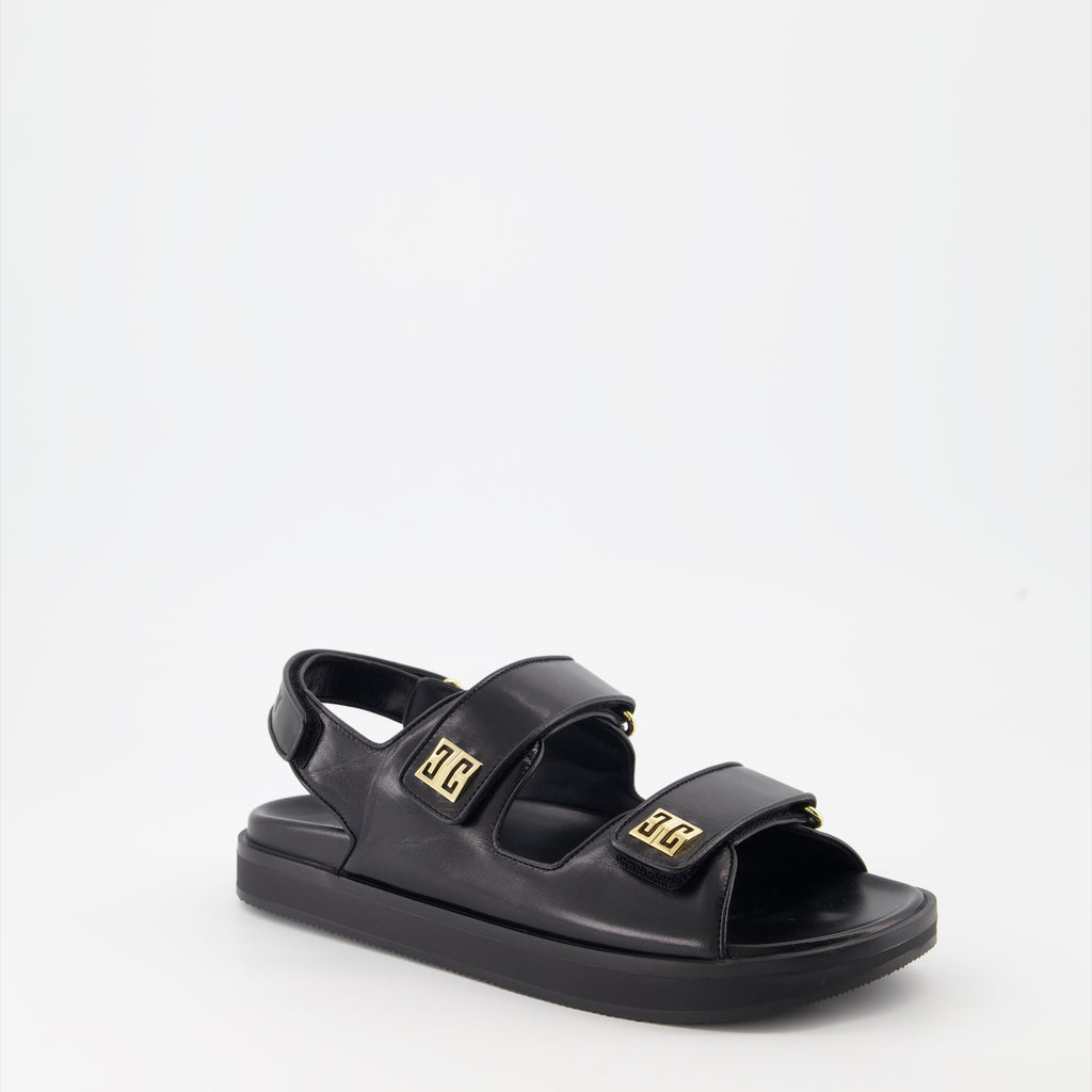 Open shoes 4G Sandals Givenchy Black Women