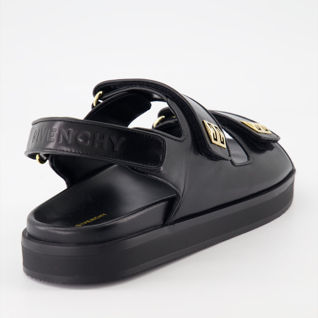 Open shoes 4G Sandals Givenchy Black Women