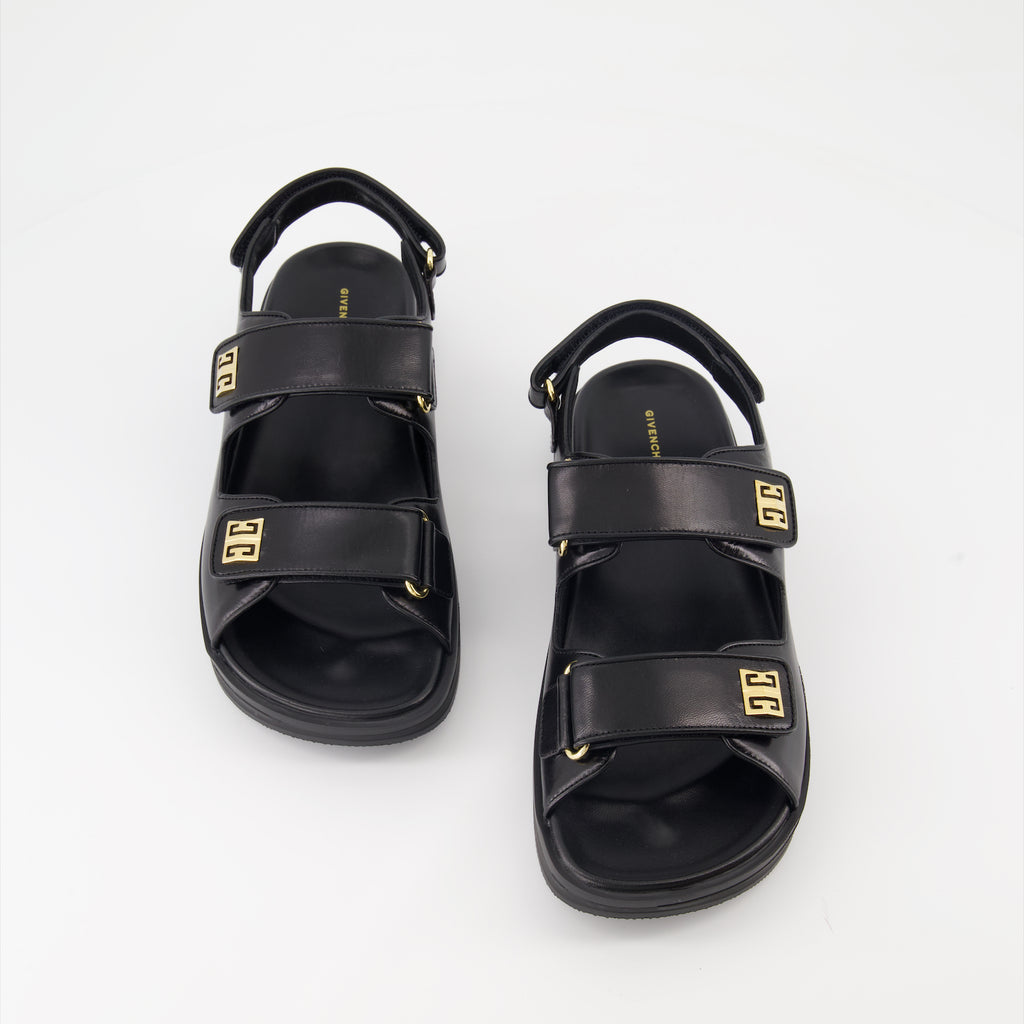 Open shoes 4G Sandals Givenchy Black Women