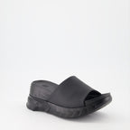 Offene schuhe Mules à plateforme Givenchy Schwarz Femme