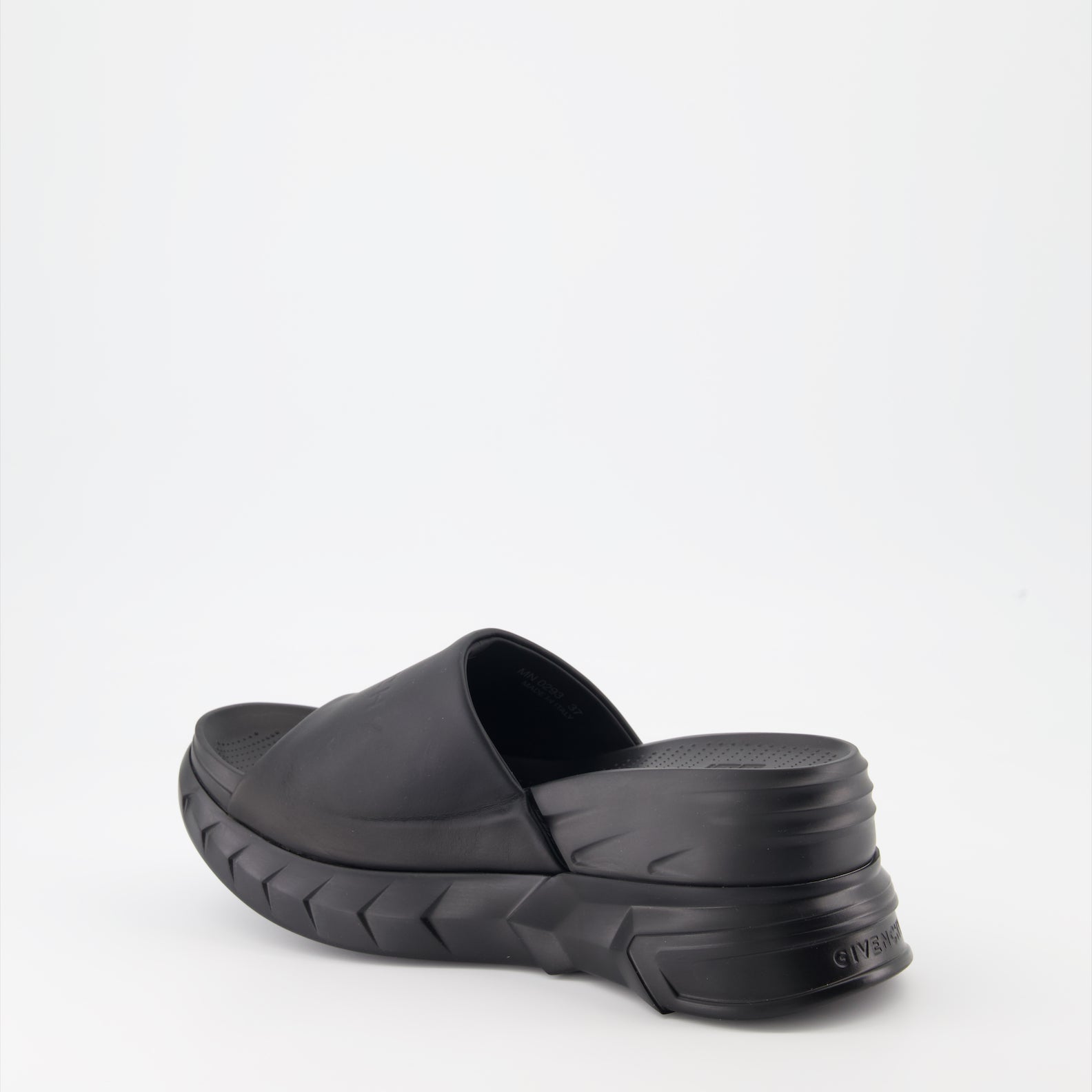 Offene schuhe Mules à plateforme Givenchy Schwarz Femme