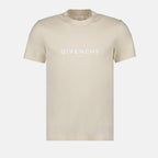 T-Shirts T-shirt à logos Givenchy Beige Homme