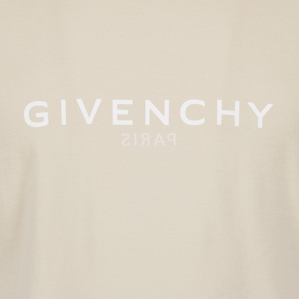 T-Shirts T-shirt à logos Givenchy Beige Homme