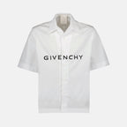 Chemises Chemise boxy Givenchy Blanc Homme