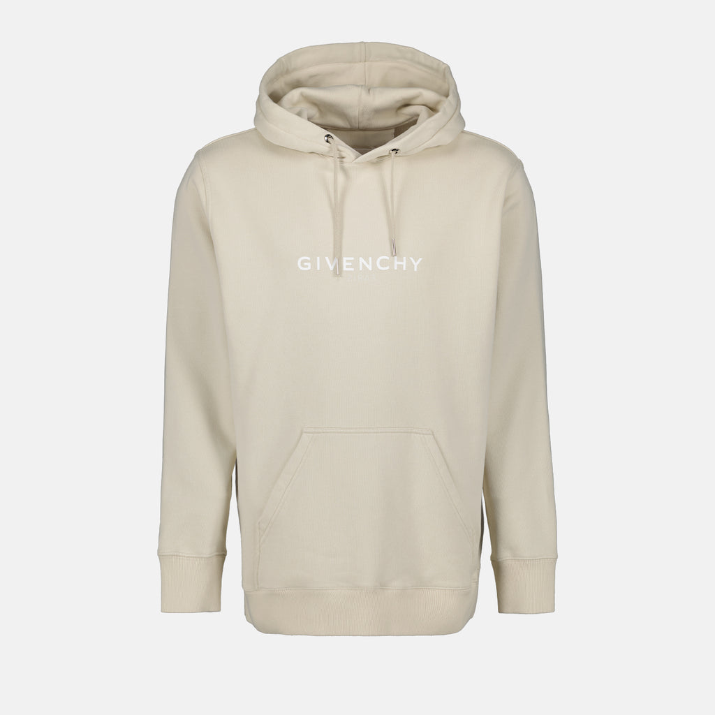 Sudaderas Sudadera con Capucha con Logo Givenchy Beige Homme