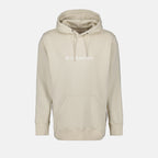 Moletons Sweatshirt com Capuz e Logo Givenchy Bege Homme