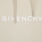 Moletons Sweatshirt com Capuz e Logo Givenchy Bege Homme