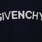 Strickwaren Pull à logo Givenchy Blau Homme
