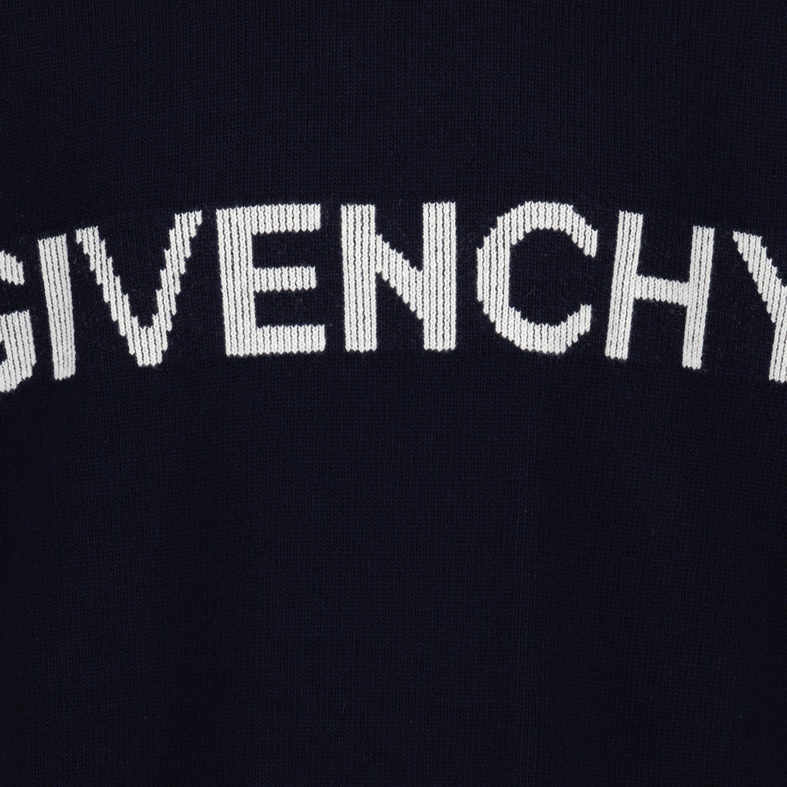 Strickwaren Pull à logo Givenchy Blau Homme