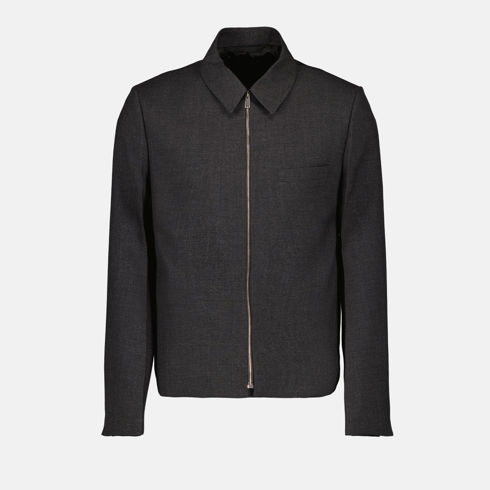 Vestes Veste zippée en laine Givenchy Gris Homme