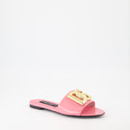 Open shoes DG slide Dolce & Gabbana Pink Women
