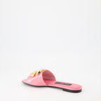 Open shoes DG slide Dolce & Gabbana Pink Women