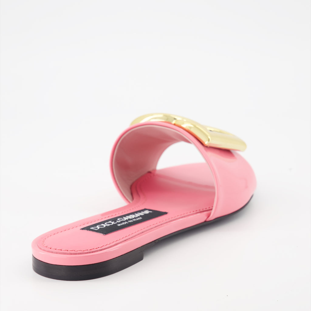 Open shoes DG slide Dolce & Gabbana Pink Women