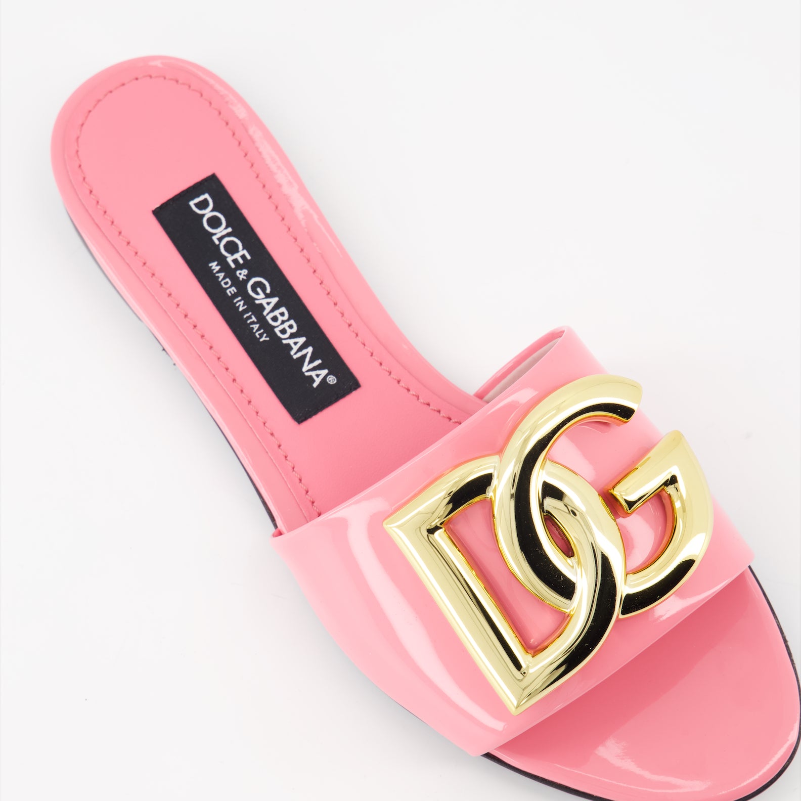 Open shoes DG slide Dolce & Gabbana Pink Women