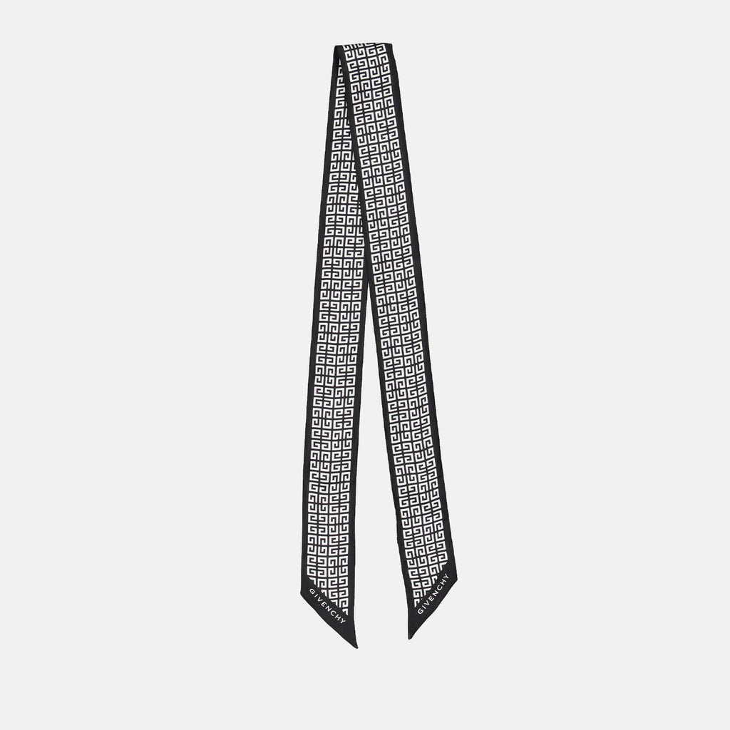 スカーフ・手袋 4Gシルクヘッドバンド Givenchy 黒 女性