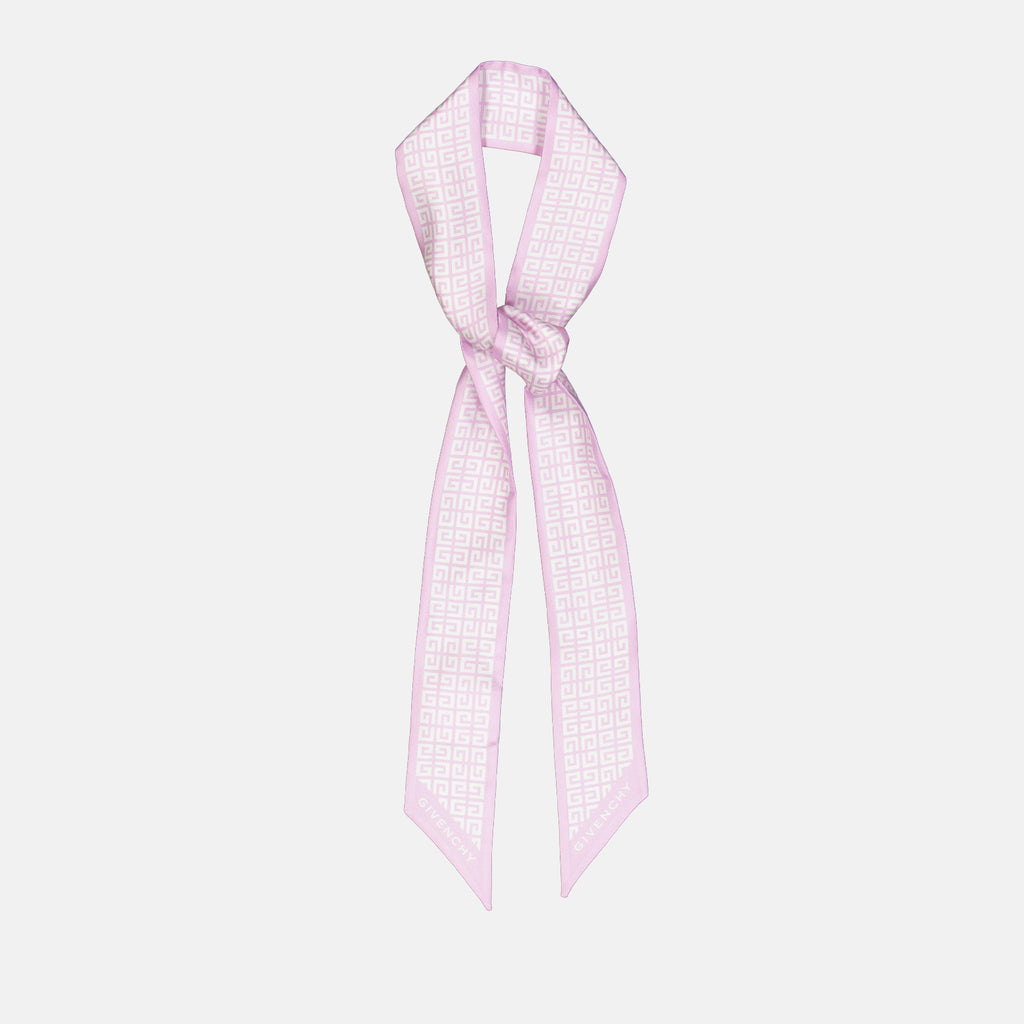 Schals und handschuhe Bandeau en soie 4G Givenchy Rosa Femme