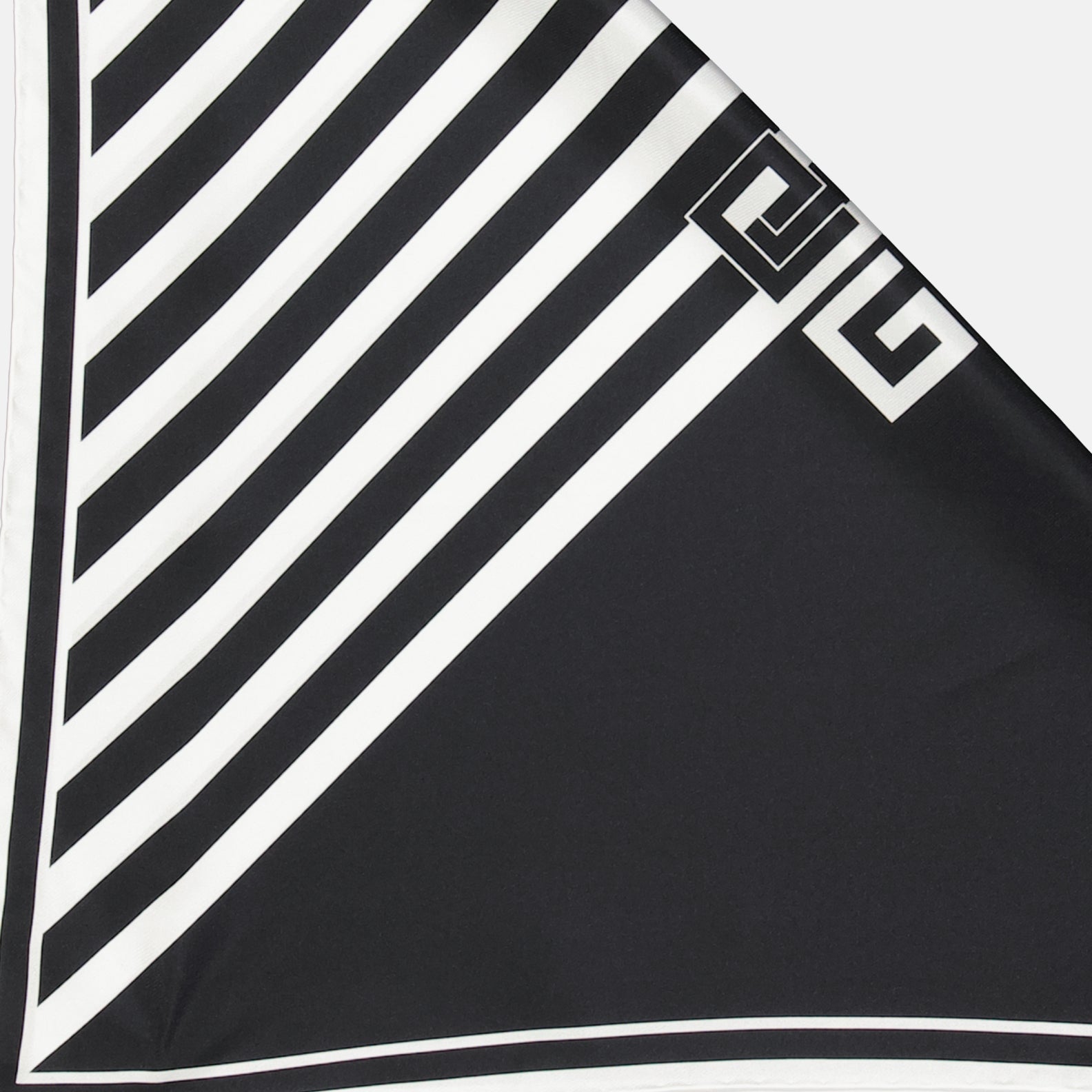 Lenços e luvas Carré de soie 4G Givenchy Preto Femme