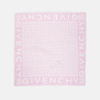Scarves and gloves 4G silk square Givenchy Pink Women