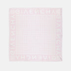 Scarves and gloves 4G silk square Givenchy Pink Women