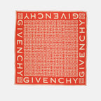 Scarves and gloves 4G silk square Givenchy Red Women