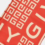 Scarves and gloves 4G silk square Givenchy Red Women