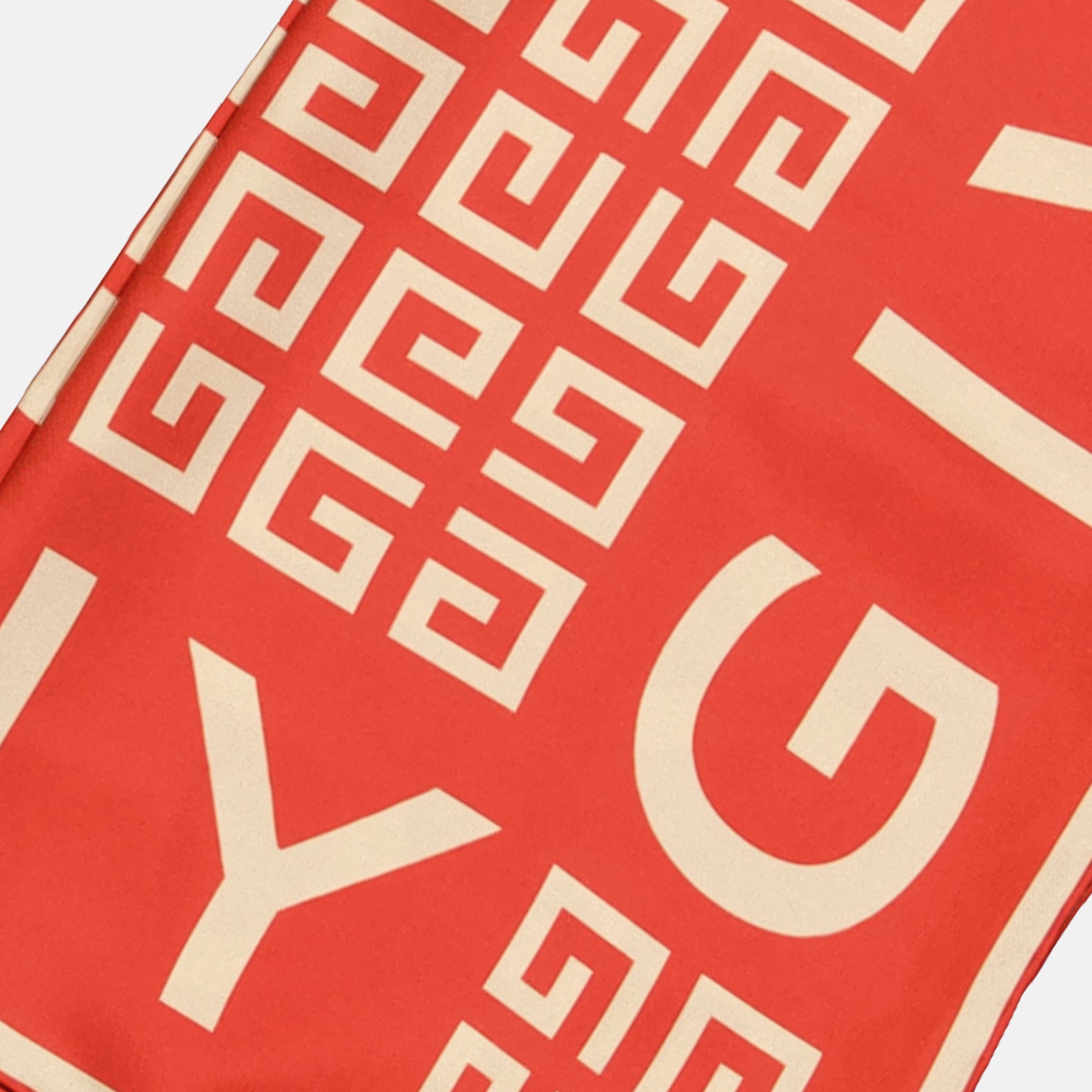 Scarves and gloves 4G silk square Givenchy Red Women