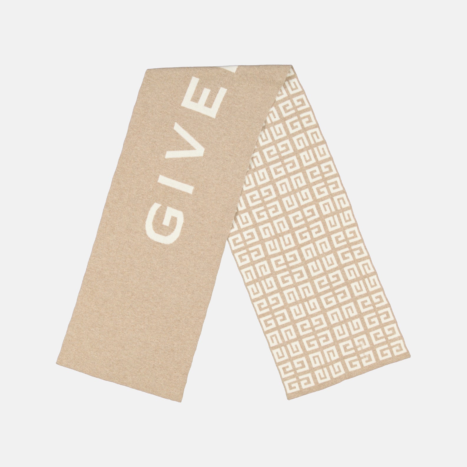 Scarves and gloves 4G wool scarf Givenchy Beige Women