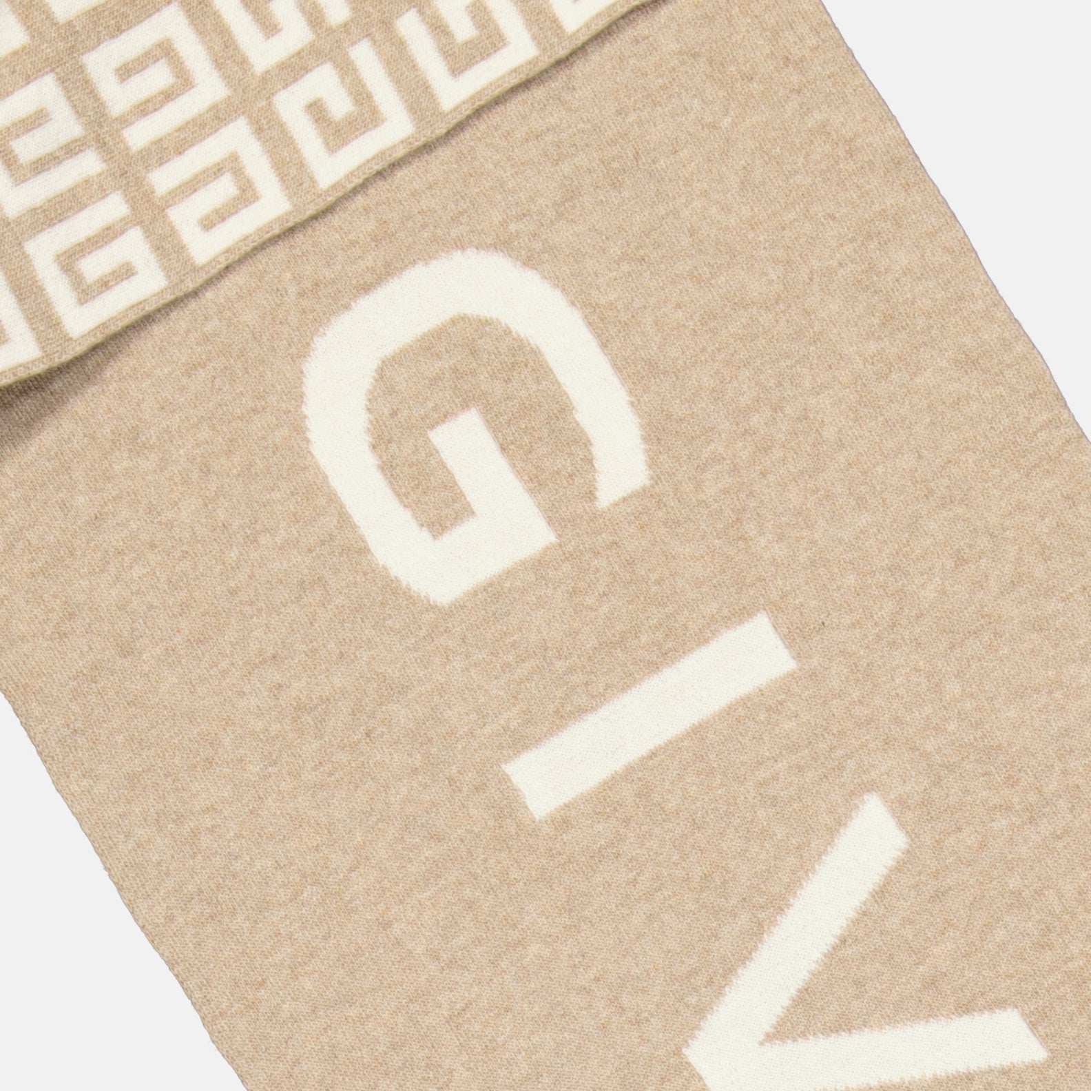 Scarves and gloves 4G wool scarf Givenchy Beige Women